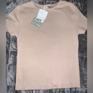 H&M tan tee! Extra small.